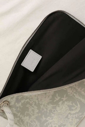 Pochette Dior Gris en Tissu