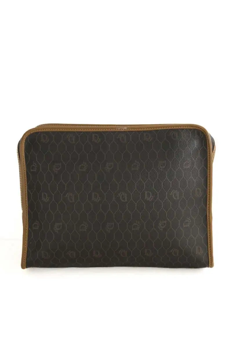 Pochette Dior Marron en Cuir