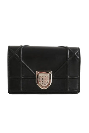Pochette Dior Noir en Cuir - Seconde Main