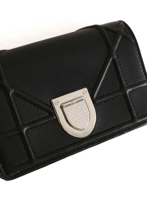 Pochette Dior Noir en Cuir