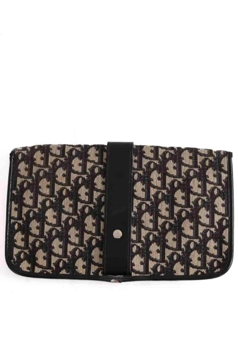 Pochette Dior Noir en Cuir