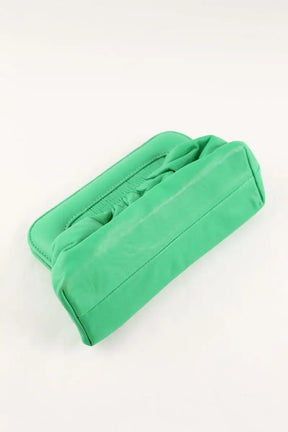 Pochette Gestuz Velina Vert en Cuir
