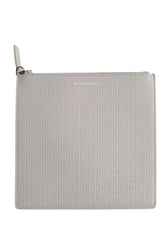 Pochette Givenchy Gris en Cuir - Seconde Main
