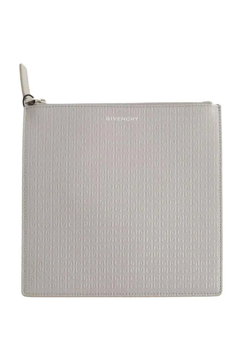 Pochette Givenchy Gris en Cuir - Seconde Main