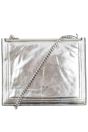 Pochette Iro Argent en Cuir - Seconde Main