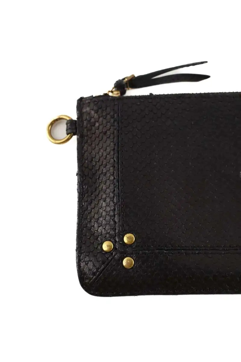 Pochette Jérôme Dreyfuss Noir en Cuir