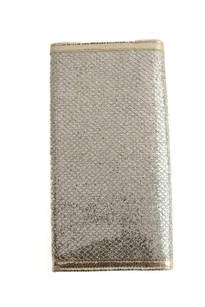Pochette Jimmy Choo Doré en Cuir