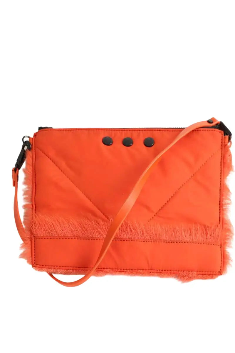 Pochette Kenzo Orange en Tissu - Seconde Main