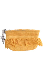 Pochette Lalla Jaune en Coton - Seconde Main