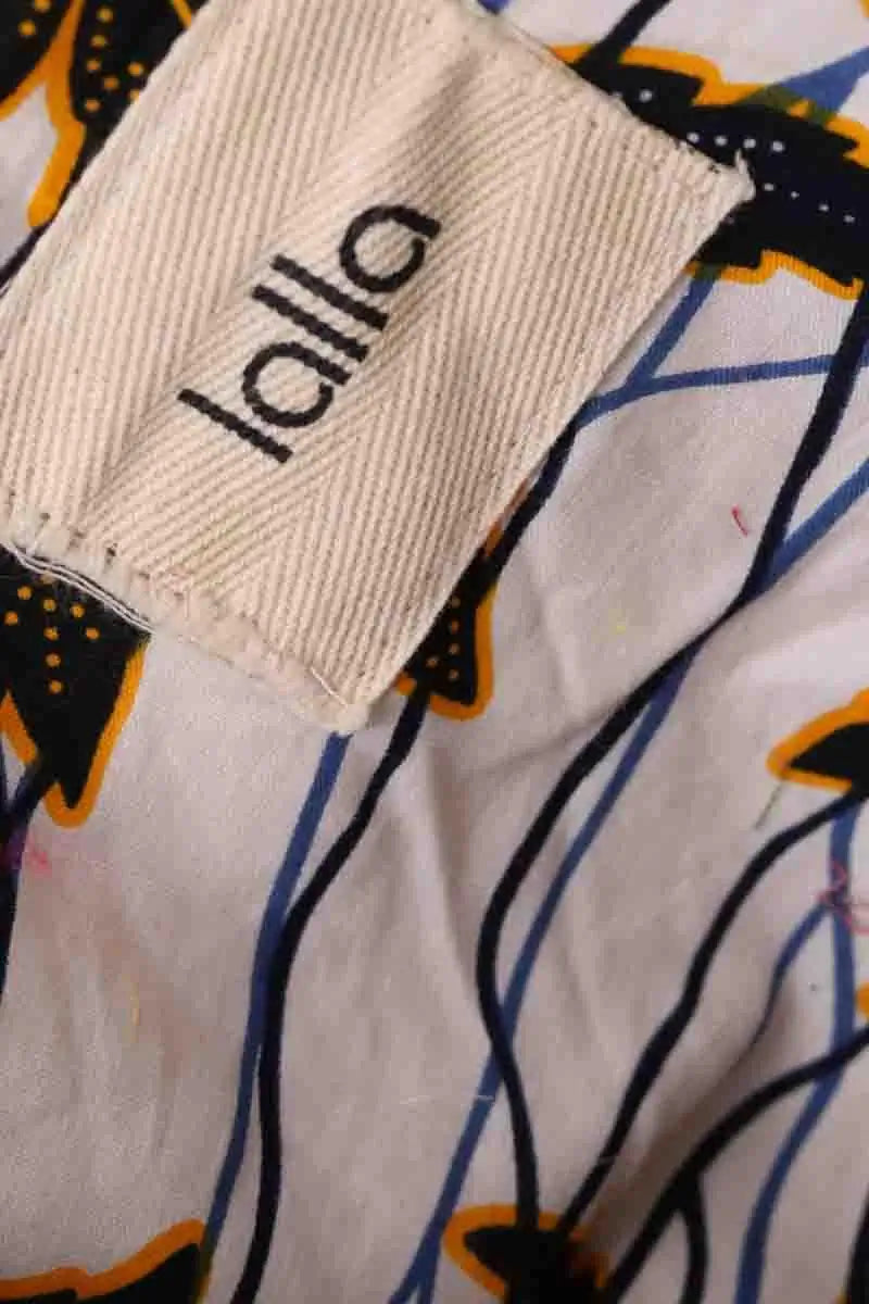Pochette Lalla Jaune en Coton