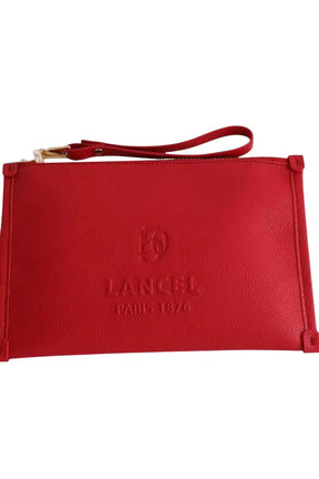 Pochette Lancel Rouge en Cuir - Seconde Main