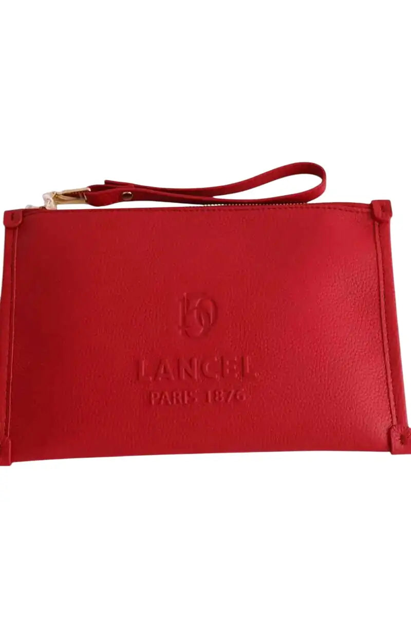 Pochette Lancel Rouge en Cuir - Seconde Main
