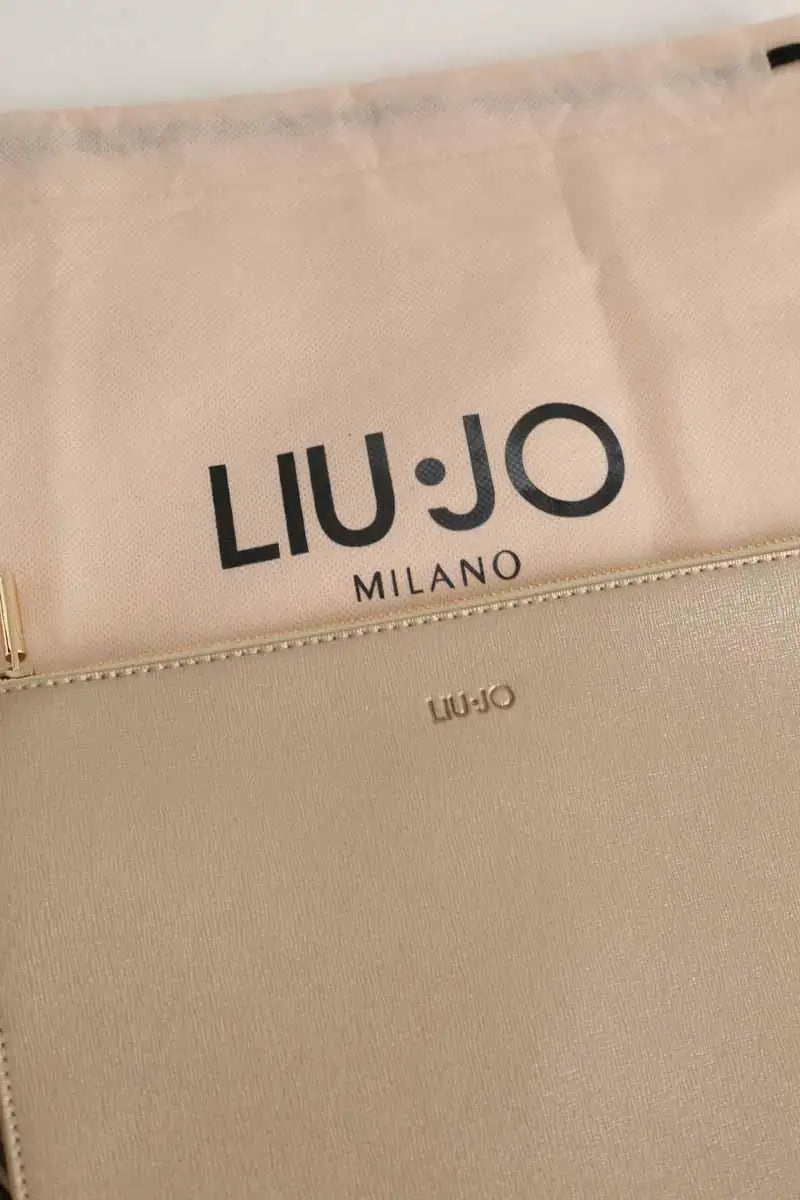 Pochette Liu Jo Doré en Cuir