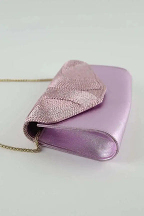 Pochette LK Bennett Giana Rose en Cuir verni