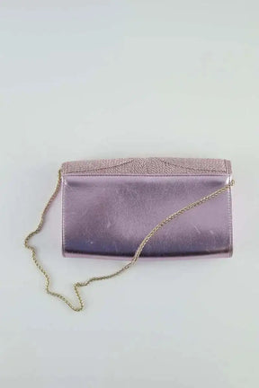 Pochette LK Bennett Giana Rose en Cuir verni