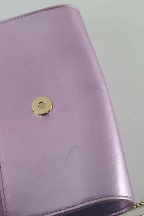 Pochette LK Bennett Giana Rose en Cuir verni