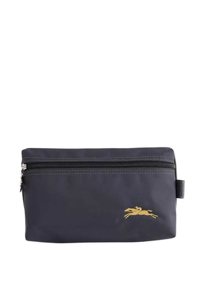 Pochette Longchamp Anthracite en Tissu - Seconde Main