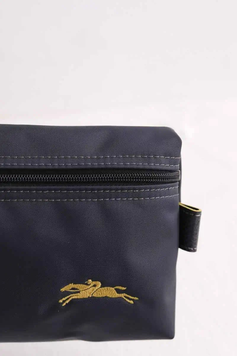 Pochette Longchamp Anthracite en Tissu