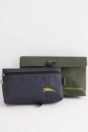 Pochette Longchamp Anthracite en Tissu