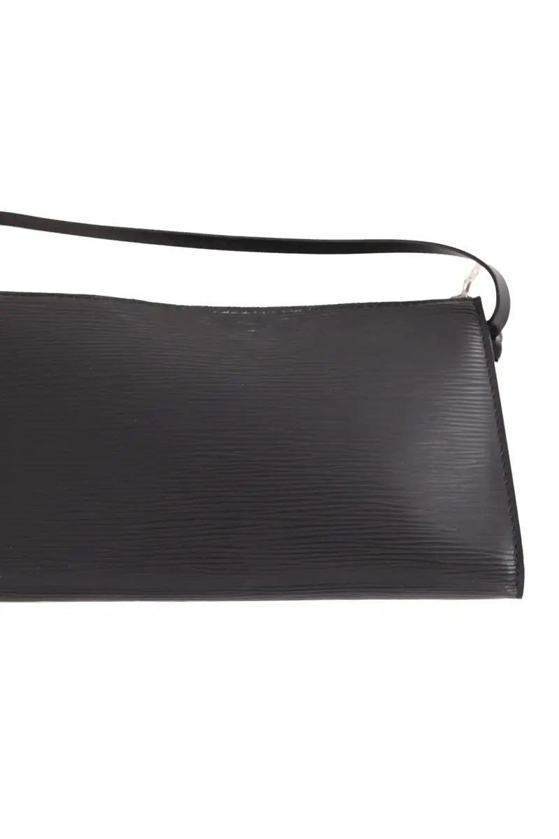 Pochette Louis Vuitton Epi Noir en Cuir
