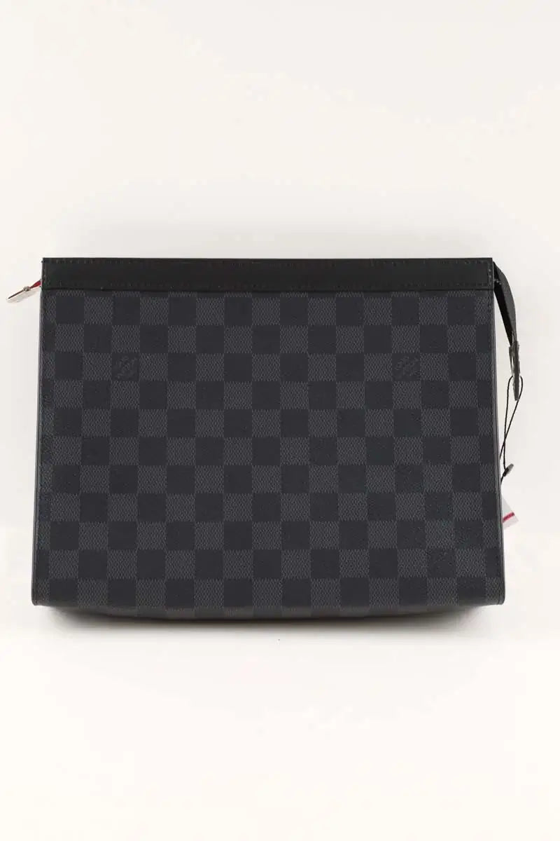 Pochette Louis Vuitton Noir en Cuir