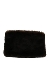 Pochette Loulou de Saison Marron en Fourrure - Seconde Main