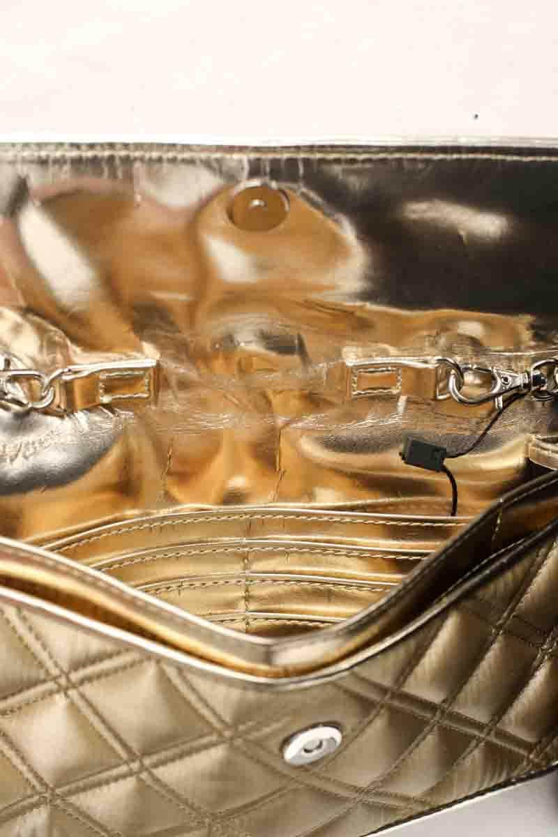 Pochette Marc Jacobs Doré en Tissu