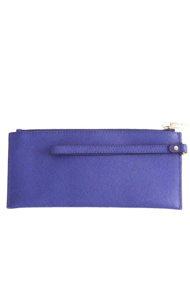 Pochette Michael Kors Bleu en Cuir
