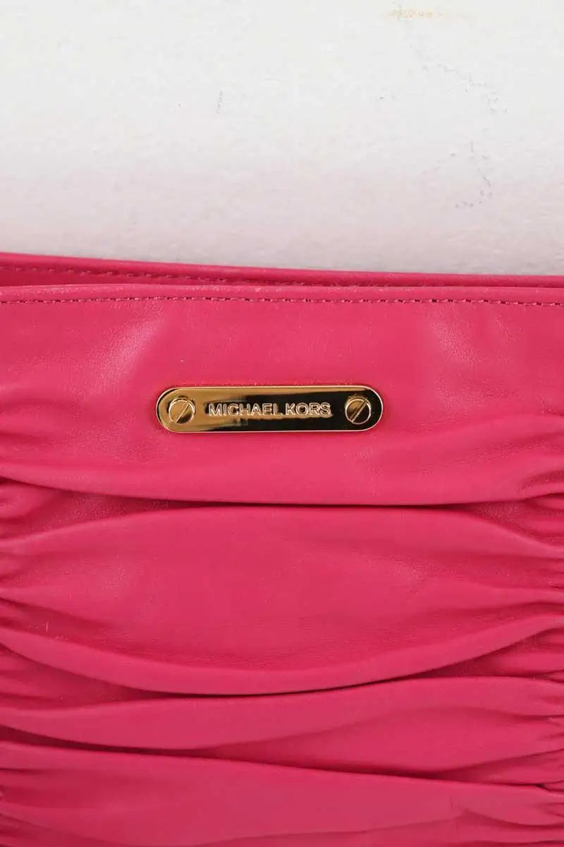 Pochette Michael Kors Rose en Cuir