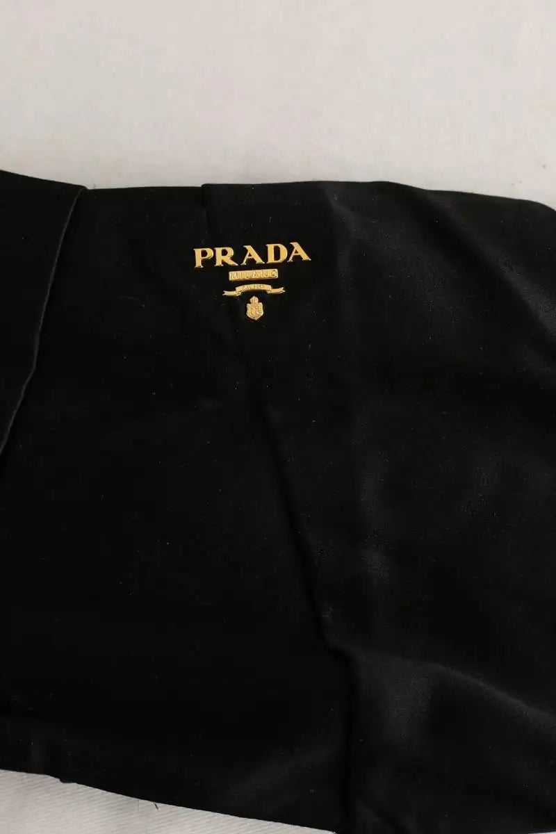 Pochette Prada Noir en Tissu