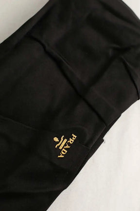 Pochette Prada Noir en Tissu