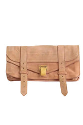 Pochette Proenza Schouler Beige en Daim - Seconde Main