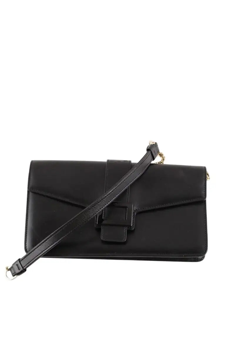 Pochette Roger Vivier Belle vivier Noir en Cuir - Seconde Main