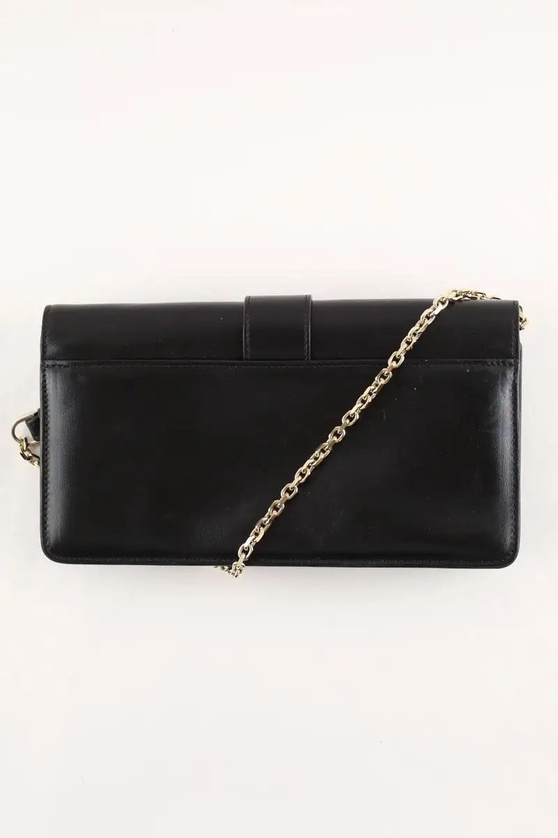 Pochette Roger Vivier Belle vivier Noir en Cuir