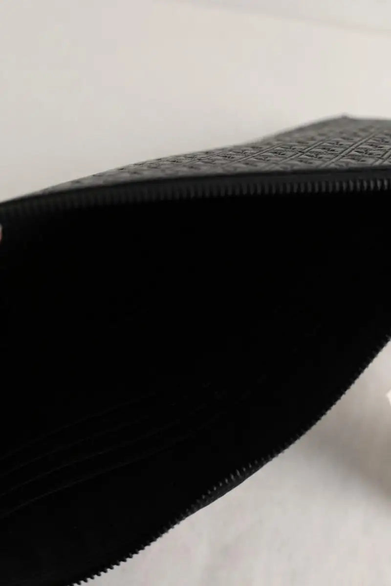 Pochette Saint Laurent Noir en Cuir