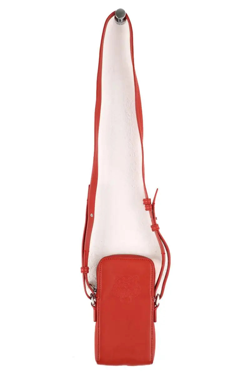 Pochette téléphone Kenzo Rouge en Cuir