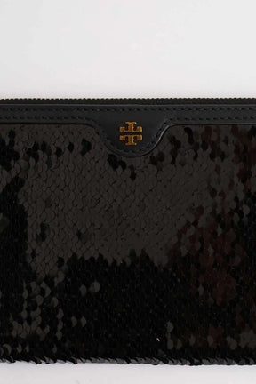 Pochette Tory Burch Noir en Paillettes