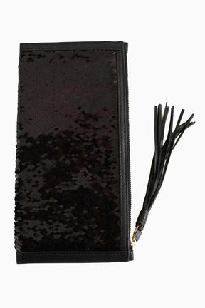 Pochette Tory Burch Noir en Paillettes