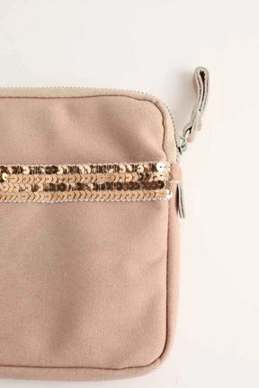 Pochette Vanessa Bruno Rose en Coton
