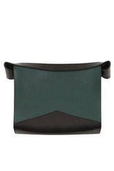 Pochette Walter Steiger Vert en Cuir - Seconde Main