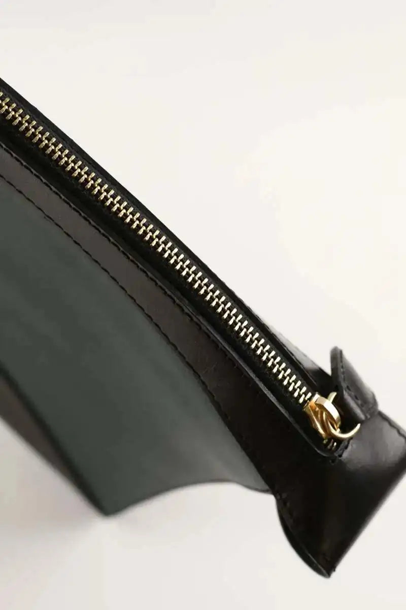 Pochette Walter Steiger Vert en Cuir