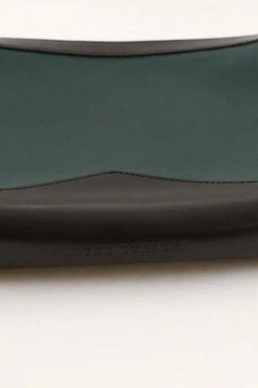 Pochette Walter Steiger Vert en Cuir