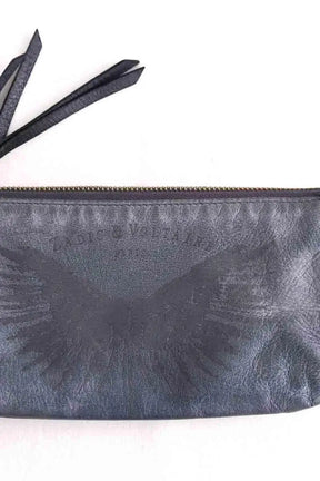 Pochette Zadig & Voltaire Bleu en Cuir