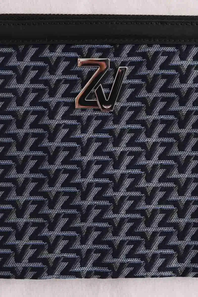 Pochette Zadig & Voltaire Bleu en Tissu
