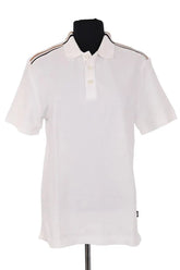 Polo Boss Blanc en Coton, taille S - Seconde Main