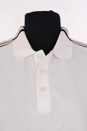 Polo Boss Blanc en Coton
