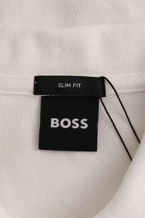Polo Boss Blanc en Coton
