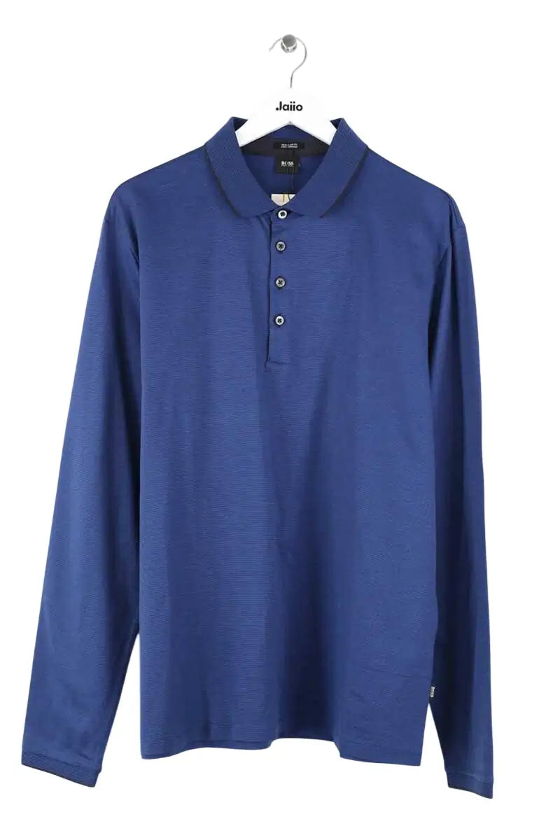 Polo Boss Bleu en Coton, taille XL - Seconde Main