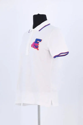 Polo Etro Blanc en Coton