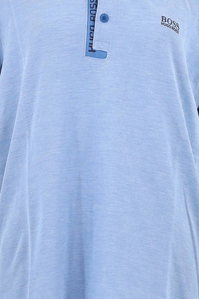 Polo Hugo Boss Bleu en Coton